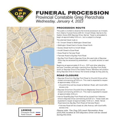 funeral procession directions